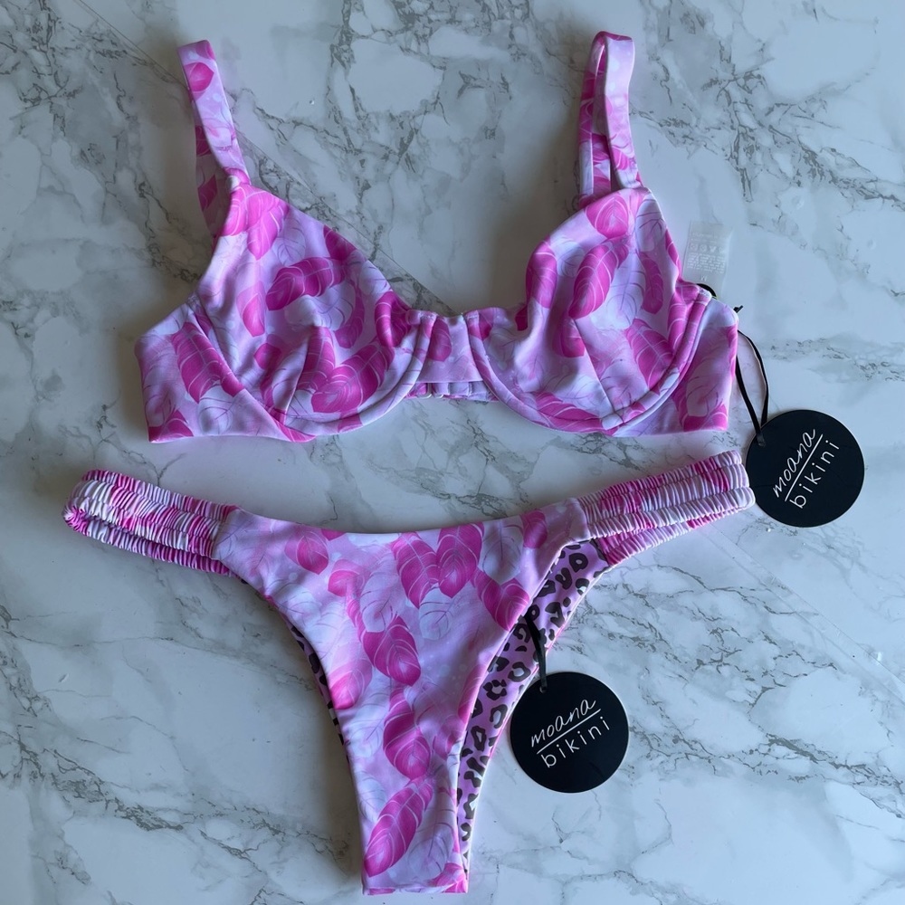 Moana bikini Farrah flamingo set